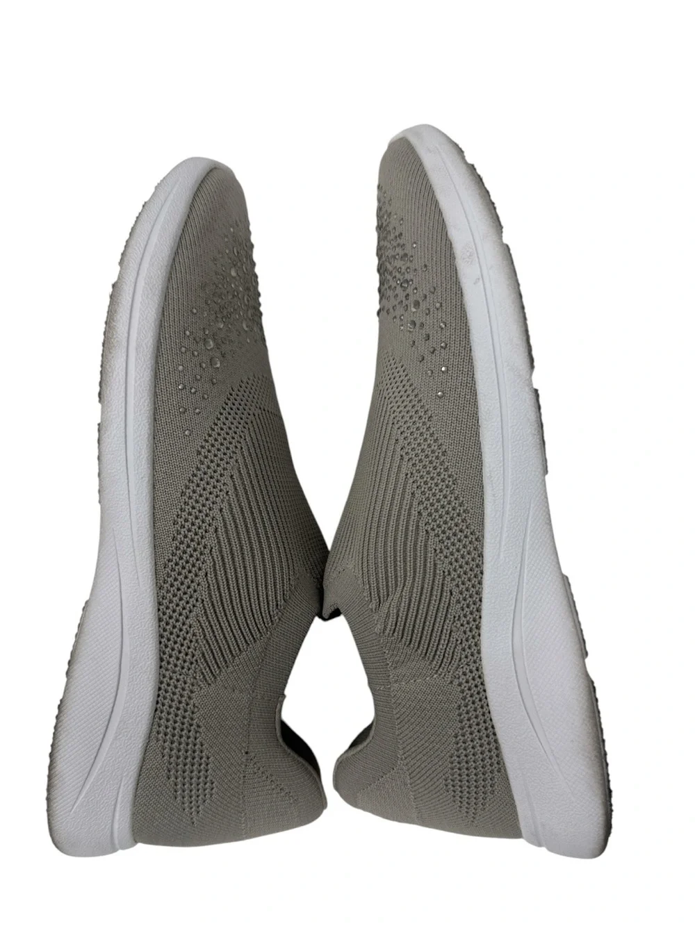 Bandolino NIKKI 2 Slip-On Knit Women's Sneakers with Rhinestone Accents